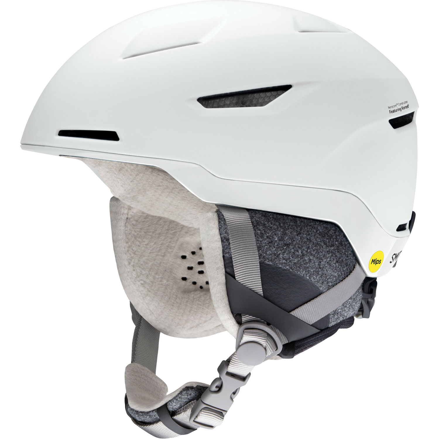 White Smith Womens Valence Snow Helmet