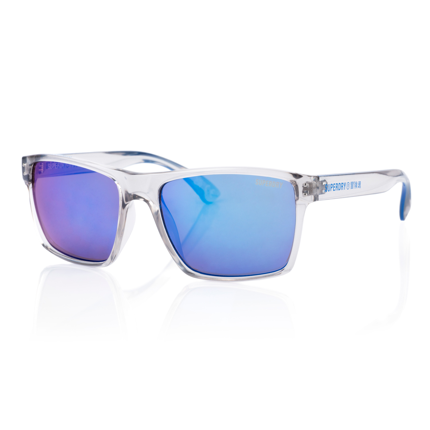 Gafas De Sol Superdry Sds Kobe Cristal / Espejo Azul