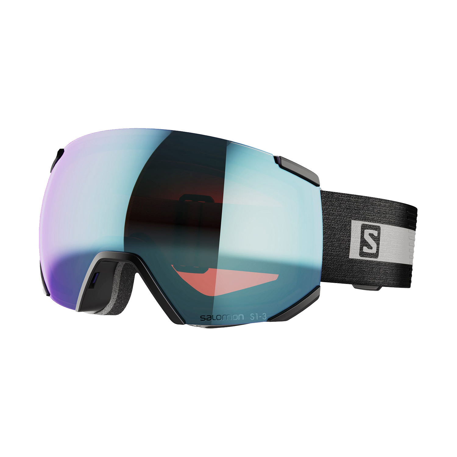 Gafas De Esquí / Snowboard Fotocromáticas Salomon Radium 2024 - Negro / Azul