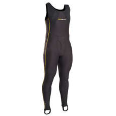 Gul Evotherm Long John Thermal Rash - Schwarz / Gelb