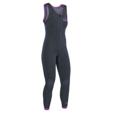 Palm Womens Blaze Long Jane Wetsuit  - Jet Grey