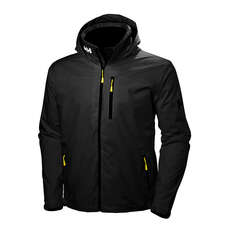 Helly Hansen Hooded Crew Midlayer Jacket - Black