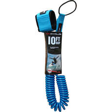 Guinzaglio Per Paddle Sup Arrotolato Sola 10Ft X 8Mm - Blu