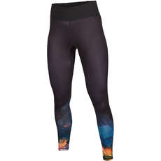Leggings Mystic Diva Rash Da Donna - Teal 200019