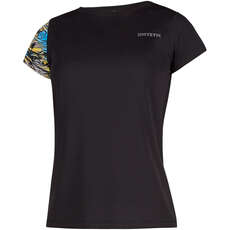 Maglietta Mystic Da Donna A Maniche Corte Quickdry Top - Zebra Blue 200150