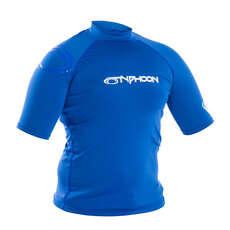 Rashguard De Manga Corta Typhoon Junior Fintra - Negro 430470