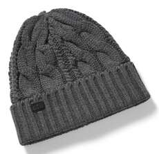 Gill Cable Knit Beanie  - Graphite HT32