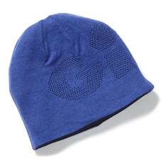 Gill Reversible Knit Beanie  - Blue/Navy
