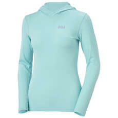 Helly Hansen Womens Lifa Active Solen Hoodie  - Glacier 49344