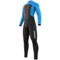 Mystic Star 5/3mm GBS Back-Zip Fullsuit Wetsuit 2023 - Global Blue 210309