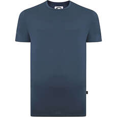 T-Shirt Ad Asciugatura Rapida A Maniche Corte Typhoon Orkney - Navy 430512