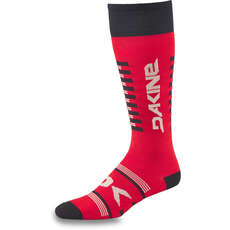 2023 Dakine Thinline Merino Ski / Snowboard Socks - Molten Lava 10002139