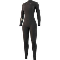 Mystic Womens Dazzled 5/3 Double Front Zip Wetsuit 2023 - Black 220093