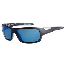 ONeall ONS Barrel 2.0 Polarised Sunglasses - Matt Black / Blue Mirror 104P