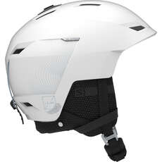 Salomon Donna Icon Lt Ca Casco Da Sci / Snowboard - Bianco