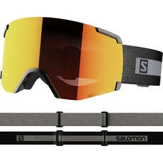 Salomon S/View Multilayer Ski / Snowboard Goggles - Black / Mid Red