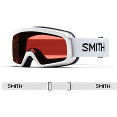 Smith Childs Rascal Snow Goggles - White / Rose Copper Antifog