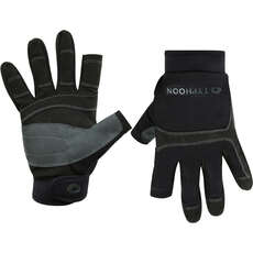 Typhoon Colwyn Full Finger Sailing Gloves  - Black 310260