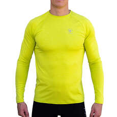 Vaikobi Tech Tee Long Sleeve UV50+ T-Shirt  - Lime VK-246