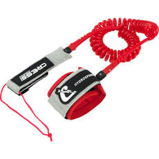 Cressi Guinzaglio Sup Arrotolato 10 Piedi - Rosso Np001078