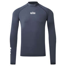 Gill Zenzero Rash Vest Manches Longues - Marine Foncé