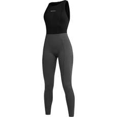 Mystic Womens Lunar 2/2mm Long Jane Wetsuit  - Black 240211