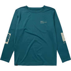 Mystic Boarding Long-Sleeve Rashvest  - Teal