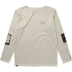 Mystic Boarding Long-Sleeve Rashvest  - Sand