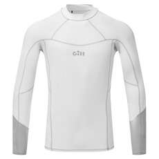 2023 Gill Pro Rash Vest Long Sleeve - White - 5020