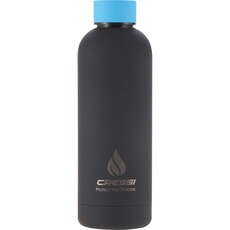 Cressi Rubber Coated Thermal Flask / Water Bottle - 500ml - Black