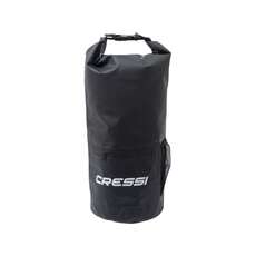 Cressi Dry Bag Back Pack with Zip Pocket - 10L - Black