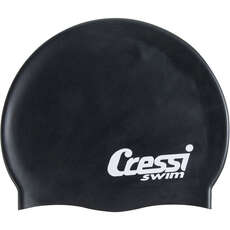Cuffia Da Nuoto In Silicone Cressi - Nera