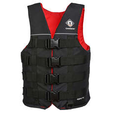 2023 Crewsaver Four B 70N Ski Vest - Black/Red - 2975