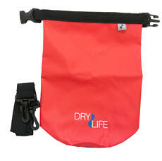 Dry Life 2.5L Dry Bag & Shoulder Strap - Red