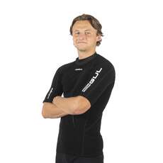 Gul Evotherm Kurzarm-Thermo-Rash - Schwarz