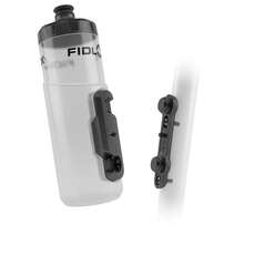 Fidlock Twist 600 Water Bottle & Magnetic Bike Base - Clear