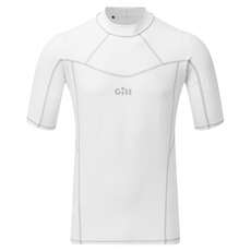 2023 Gill Pro Rash Vest Short Sleeve - White - 5021