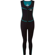 2022 Gill Womens Dynamic Front Zip Longjane Wetsuit - Black 5017W