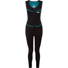 Gill Womens Dynamic Front Zip Longjane Wetsuit - Black 5017W