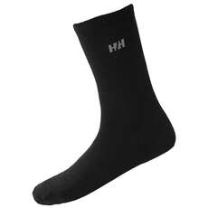 Chaussettes Helly Hansen Everyday Laine - Noir - Lot De 2 67481