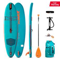 Jobe Mira 10.0 Inflatable Paddle Board SUP Package 2024 - Turquoise