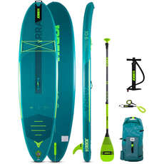Jobe Yarra 10.6 Aero Inflatable Paddle Board SUP Package  - Teal