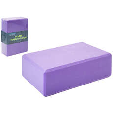 Blocco Per Yoga In Schiuma Pursuit Fitness - Viola