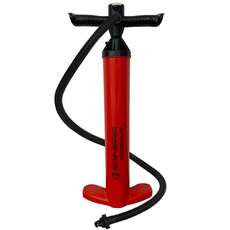 Spinera Big Volume Double Action SUP Pump c/w Gauge - Red