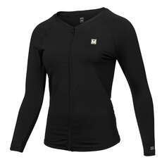 2023 Mystic Womens Moonlight Long-Sleeve Rashvest - Black 220292