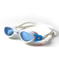 Zone3 Apollo Swimming Goggles - White/Blue Tint