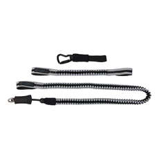 Mystic Kite LEN10 HP Leash - Black/White