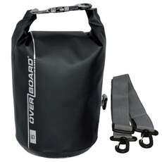 OverBoard Waterproof Dry Tube Bag - 5 Ltr - Black