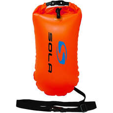 Sola Open Water Swim Float Dry Bag 20L - Arancione